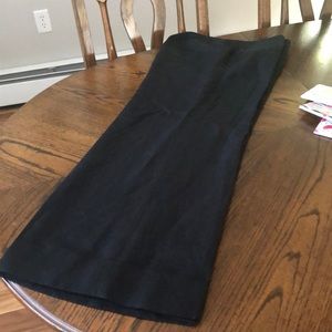 Ann Taylor Loft linen wide leg pants